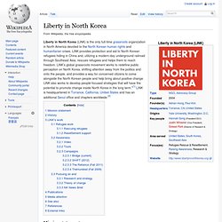 Liberty in North Korea