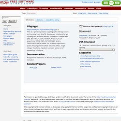 Libgcrypt - Free Software Directory - Free Software Foundation