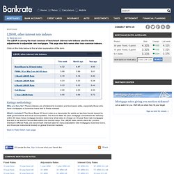 1 Month Libor 3 Rate 6 Month Rates Bond Index Current One 90 day 30 Day