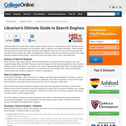 Librarian&#039;s Ultimate Guide to Search Engines - DegreeTutor.