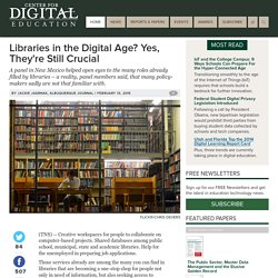 Libraries in the Digital Age? Yes, They're Still Crucial