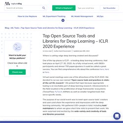 Top Open Source Tools and Libraries for Deep Learning - ICLR 2020 Experience - neptune.ai