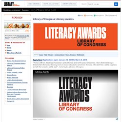 Library of Congress Literacy Awards