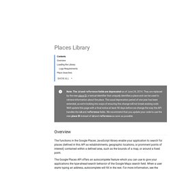   Google Maps JavaScript API  