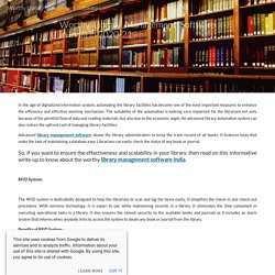 Worthy Library Management Software in India in 2020-21