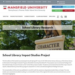 School Library Impact Studies Project