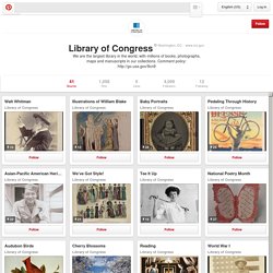 Library of Congress on Pinterest
