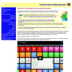 The School Library Media Specialist: Overview