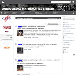 CIRM - Videos & books LibraryMathématiques de la Planète Terre