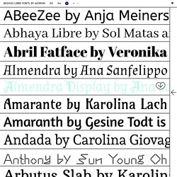 ⚧ LIBRE FONTS BY WOMXN