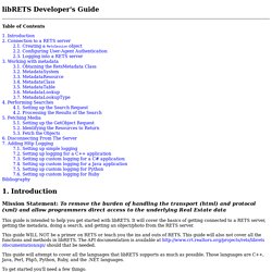 libRETS Developer's Guide