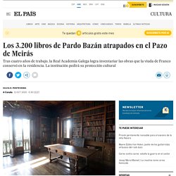 Los 3.200 libros de Pardo Bazán atrapados en el Pazo de Meirás