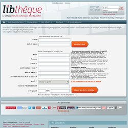Libthèque - Le site des manuels numériques Belin Education