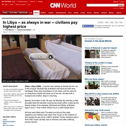 civilians pay highest price