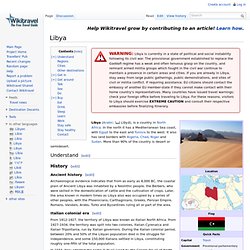 Libya travel guide
