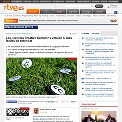 Las licencias Creative Commons versión 4, más fáciles de entender
