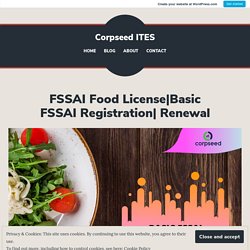 Basic FSSAI Registration