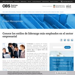 Conoce los estilos de liderazgo más empleados en el sector empresarial