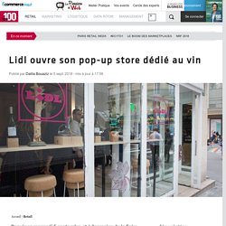 Lidl ouvre son pop-up store dédié au vin