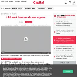 Lidl sort Danone de ses rayons