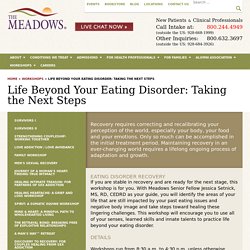Life After Eating Disorders