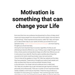 Life Changing Motivation