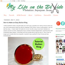 How to Make an Easy Button Ring