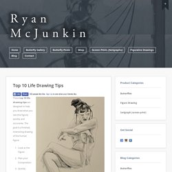 Top 10 Life Drawing Tips