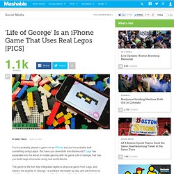 Lego's Life of George Is a iPhone Game That Uses Real Legos
