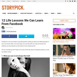 12 Life Lessons We Can Learn From Facebook