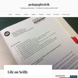 Life on Scilly – pedagogfredrik