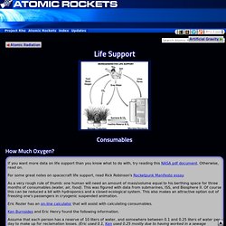 Atomic Rockets: Life Support