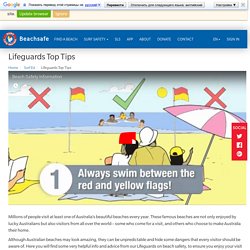 Lifeguards Top Tips - SLS Beachsafe