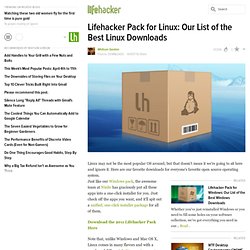 Pack for Linux: Our List of the Best Linux Downloads