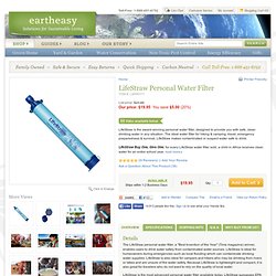 LifeStraw Personal Water Filter