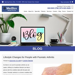 Lifestyle Changes for People with Psoriatic Arthritis