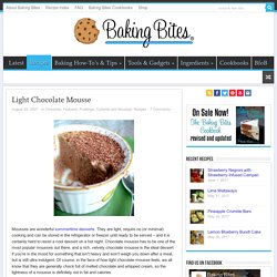Light Chocolate Mousse