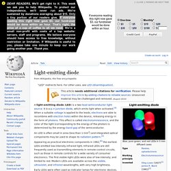 Light-emitting diode - Wikipedia, the free encyclopedia - Aurora