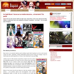 Le Light Novel : focus sur un média méconnu... et mal-aimé ? 2e partie