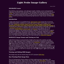 Light Probe Image Gallery