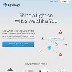 Lightbeam for Firefox
