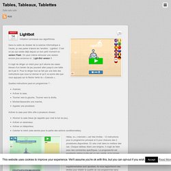 Lightbot : initiation aux algorithmes