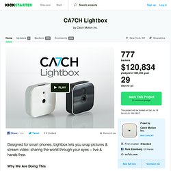 CA7CH Lightbox by Catch Motion Inc.