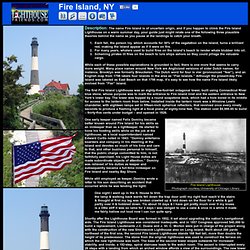Fire Island Lighthouse, New York at Lighthousefriends.com