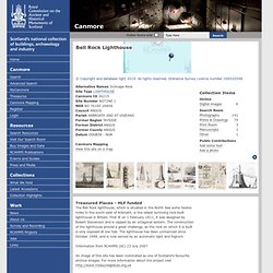 Site Record for Bell Rock Lighthouse Inchcape RockDetails Details