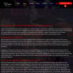 Most Attractive LED & Ambient Lighting in Arizona