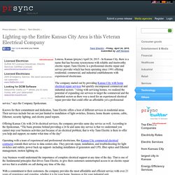 Lighting up the Entire Kansas City Area is this Veteran Electrical Company