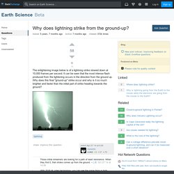 Why does lightning strike from the ground-up? - Earth Science Stack Exchange