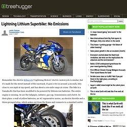 Lightning Lithium Superbike: No Emissions