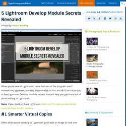5 Lightroom Develop Module Secrets Revealed